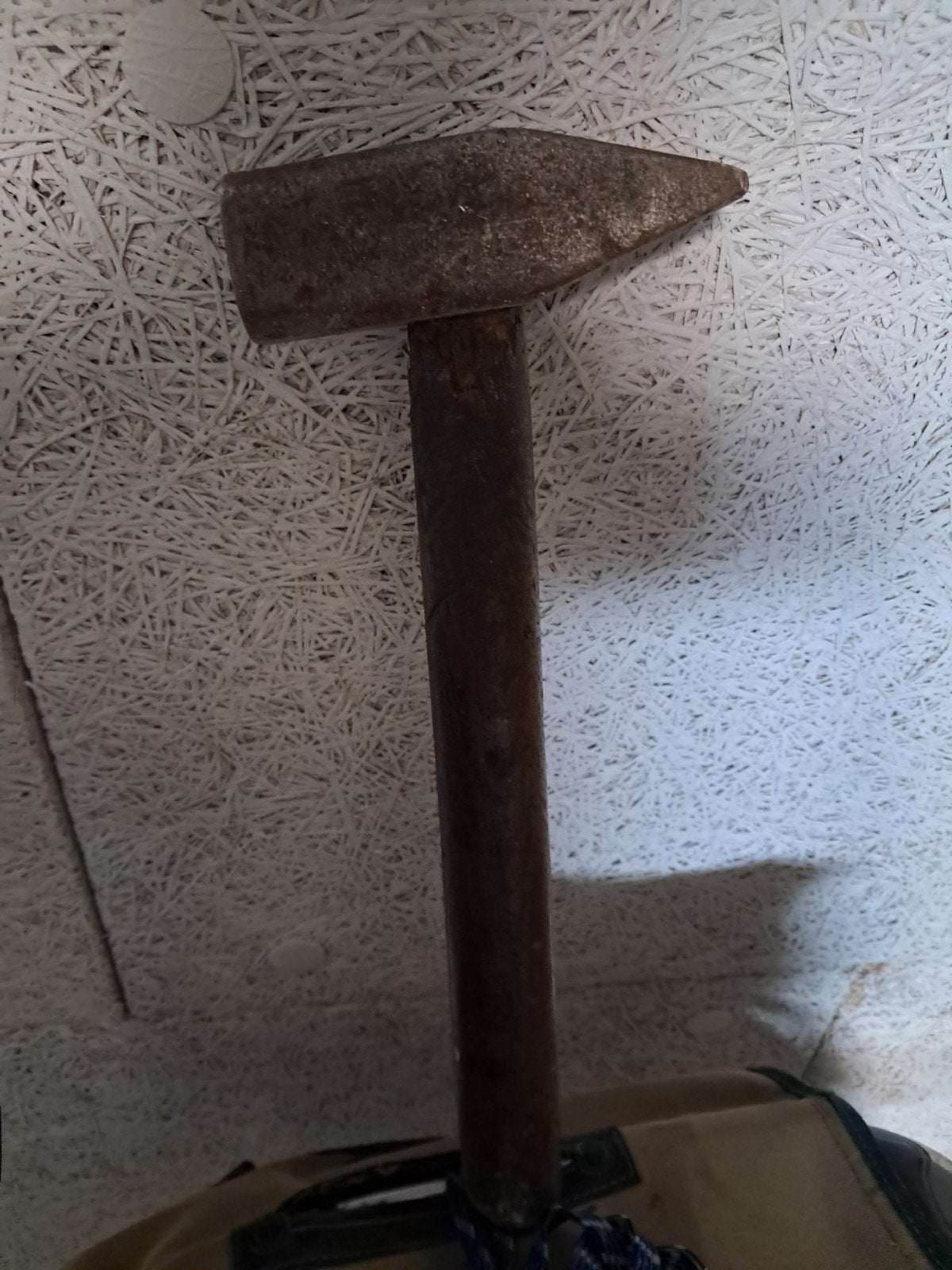 Oude moker met houten steel, Ophalen of Verzenden, Gebruikt, Hamer, Overige merken