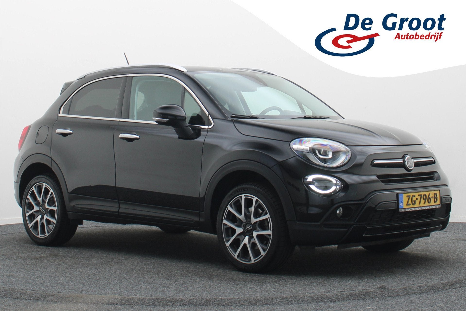 Fiat 500X Cross 1.3 GSE City Cross LED, Apple Carplay, Keyle, Auto's, Stof, Gebruikt, 4 cilinders, 500X