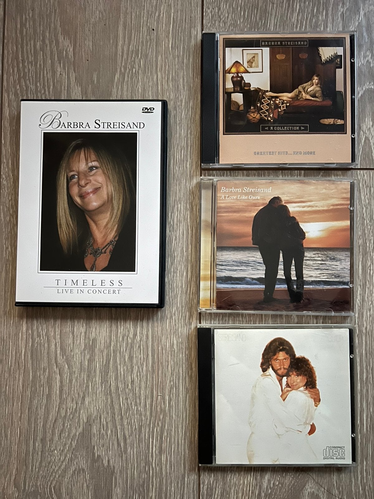 Barbra Streisand Timeless concert dvd, 3 cd’s, Alle leeftijden, Ophalen, Zo goed als nieuw