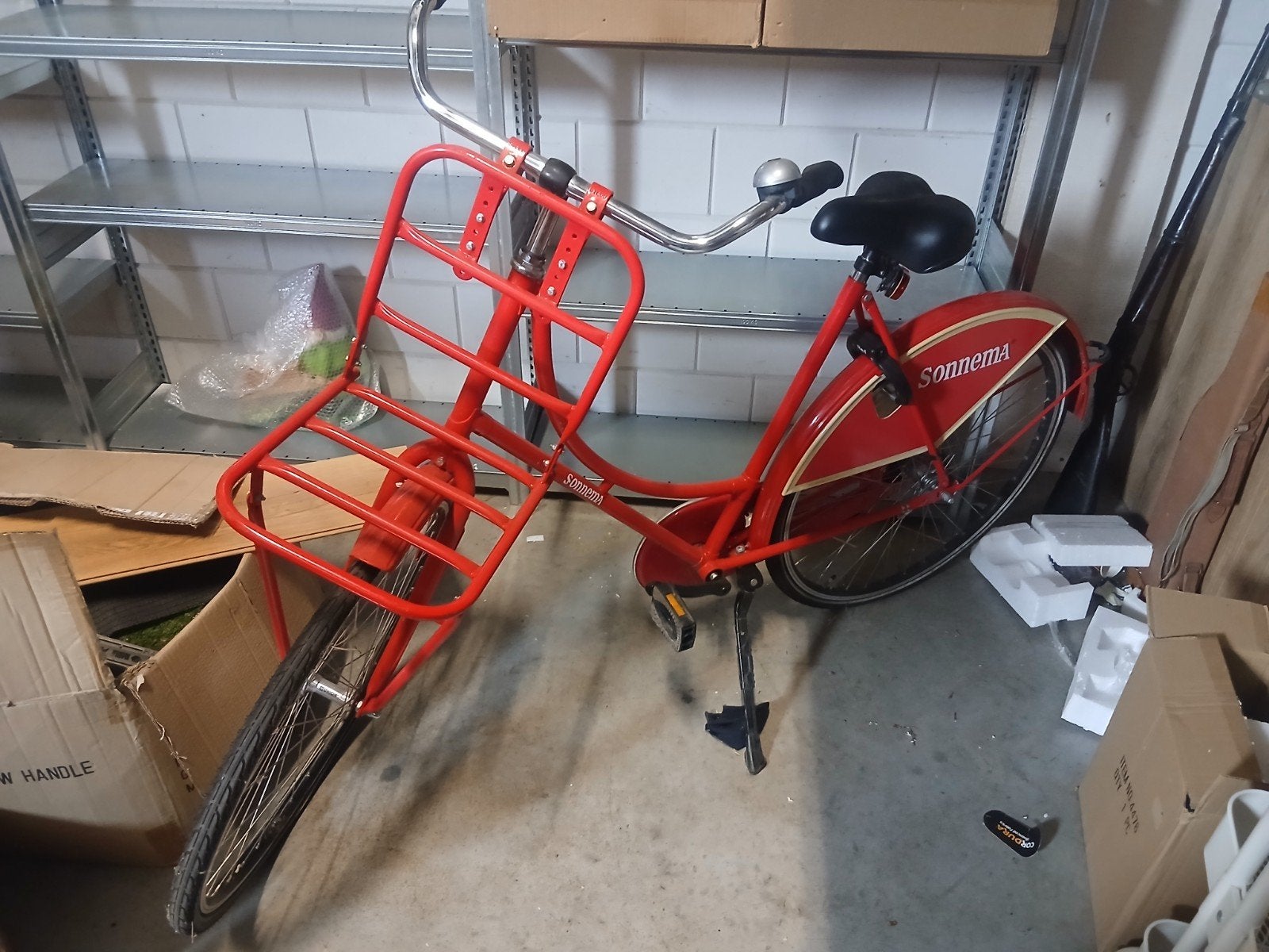 Mooie Sonnema Berenburg fiets met transportrek, Ophalen of Verzenden