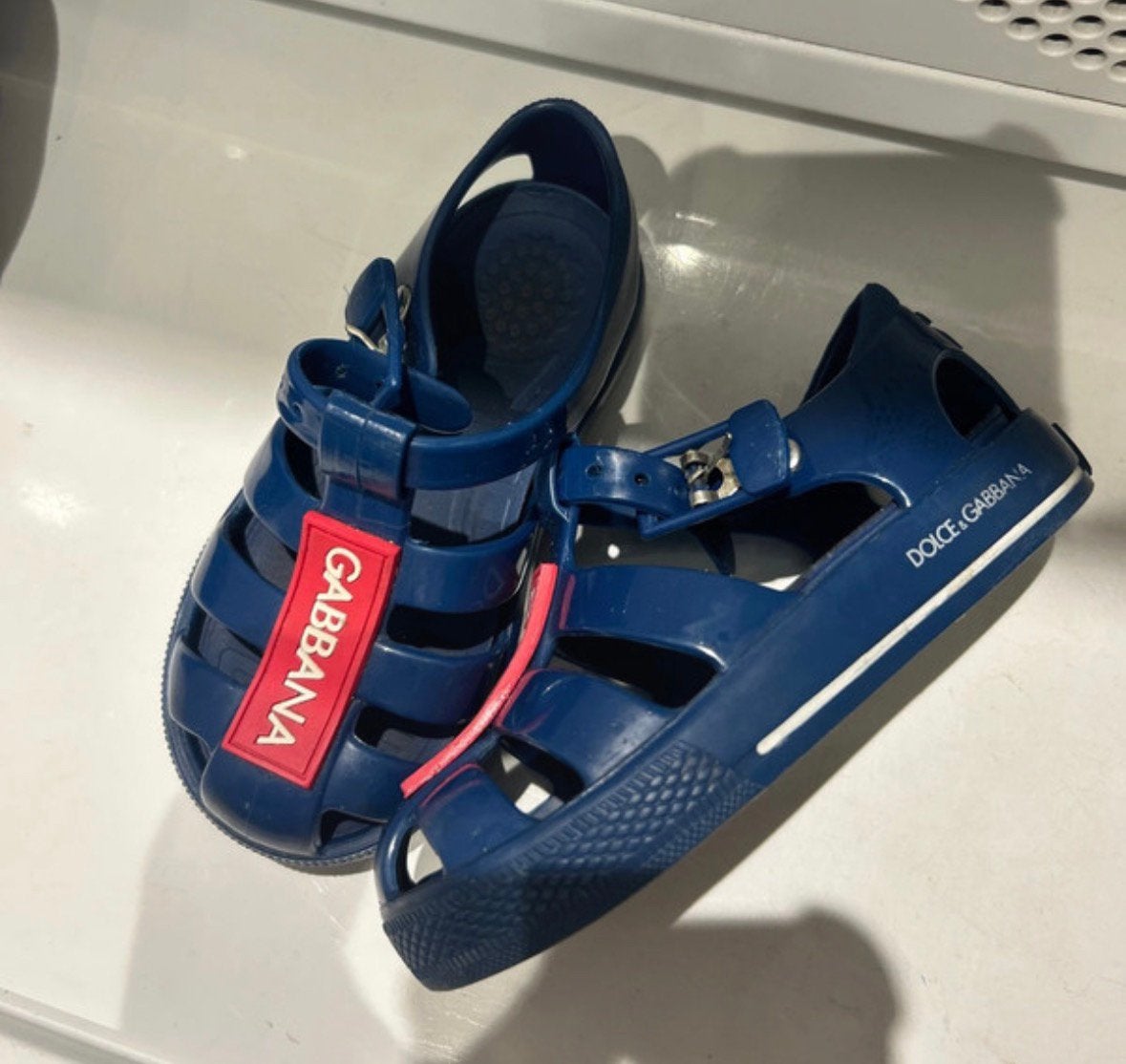 Dolce & Gabbana sandalen maat 23, Kinderen en Baby's, Ophalen of Verzenden, Gebruikt, Jongen of Meisje, Overige typen