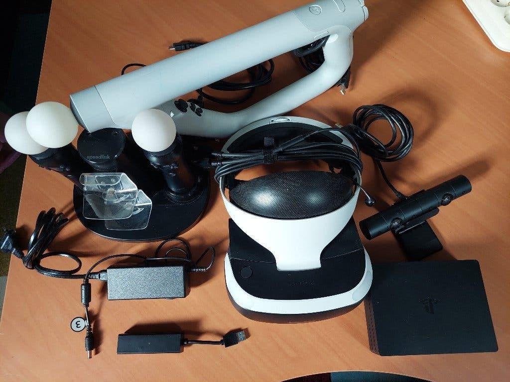 Playstation 4 VR v2 zeer compleet, Ophalen of Verzenden, Zo goed als nieuw, Controller, PlayStation 4