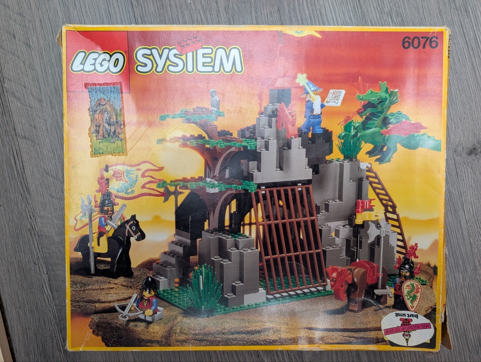 LEGO 6076 Dark Dragon's Den, Ophalen of Verzenden, Gebruikt
