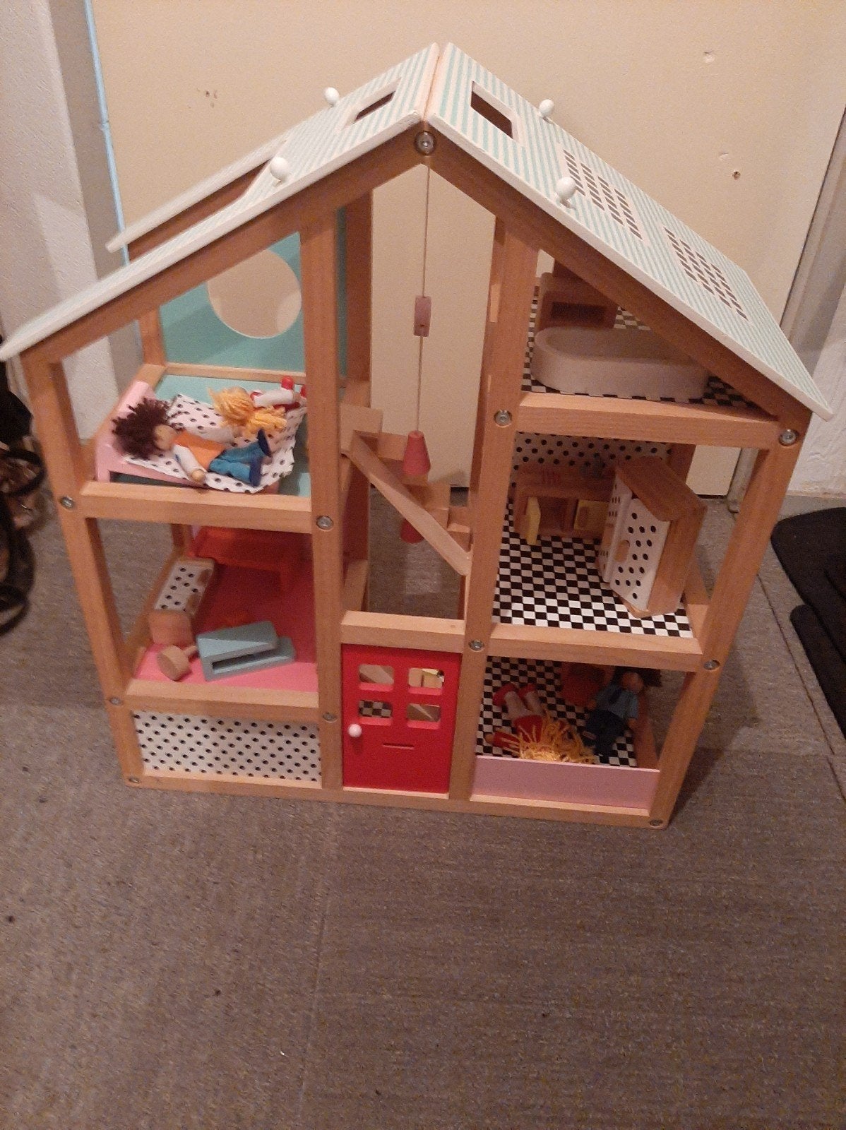 poppenhuis (hema), Ophalen, Zo goed als nieuw, Poppenhuis