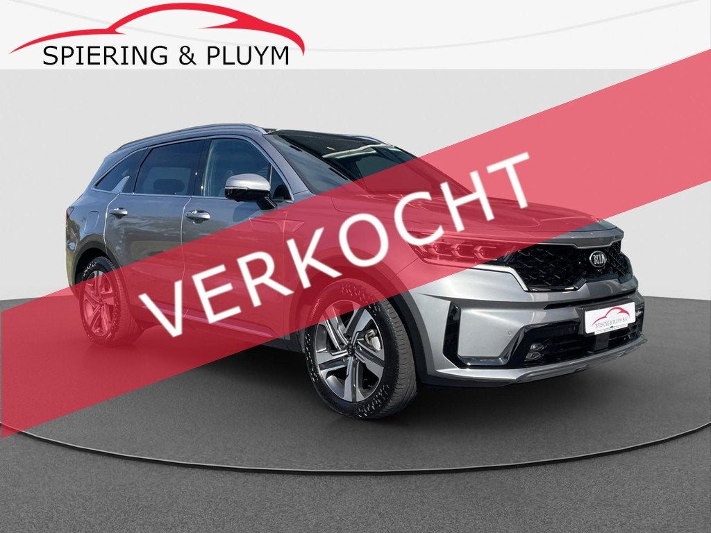 Kia Sorento 1.6 PHEV 4WD ExecutiveLine | Pano | Bose | Nappa, Auto's, Kia, Gebruikt, Zwart, 4 cilinders, Hybride Elektrisch/Benzine