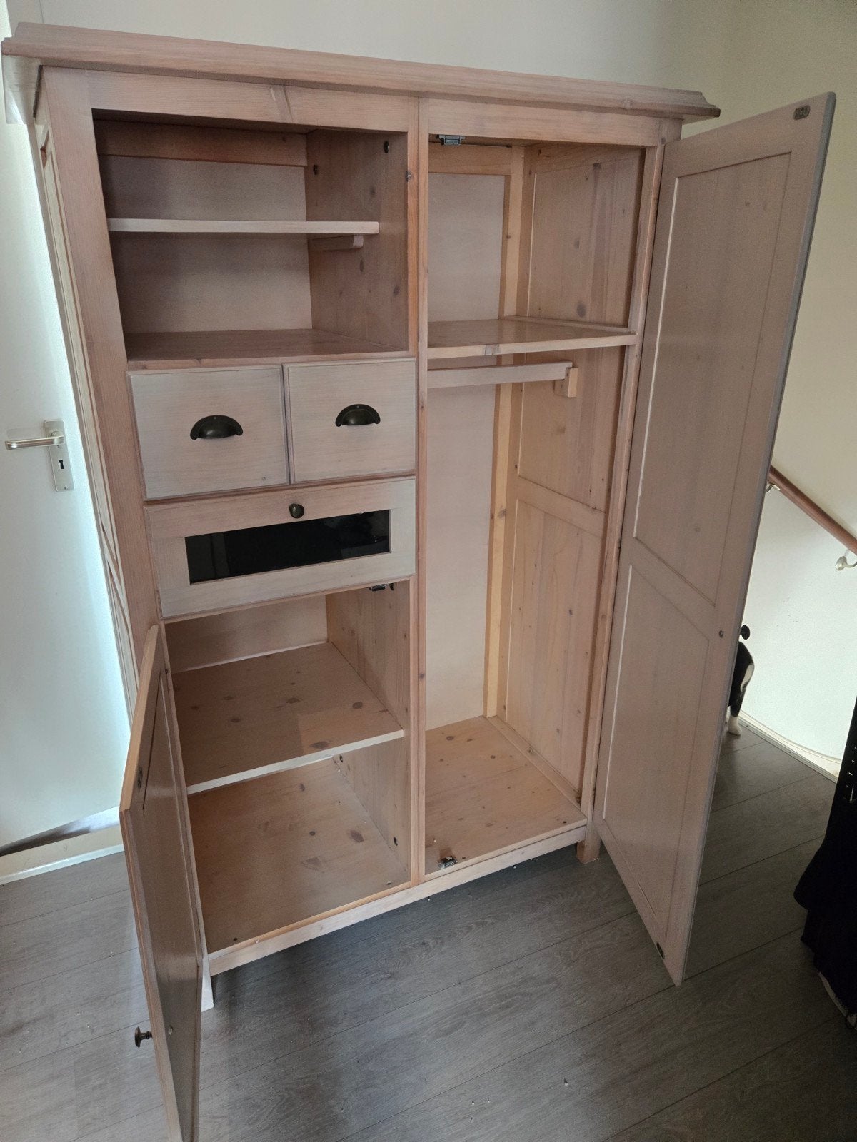 White wash kast, Ophalen, Gebruikt, 170 cm of meer