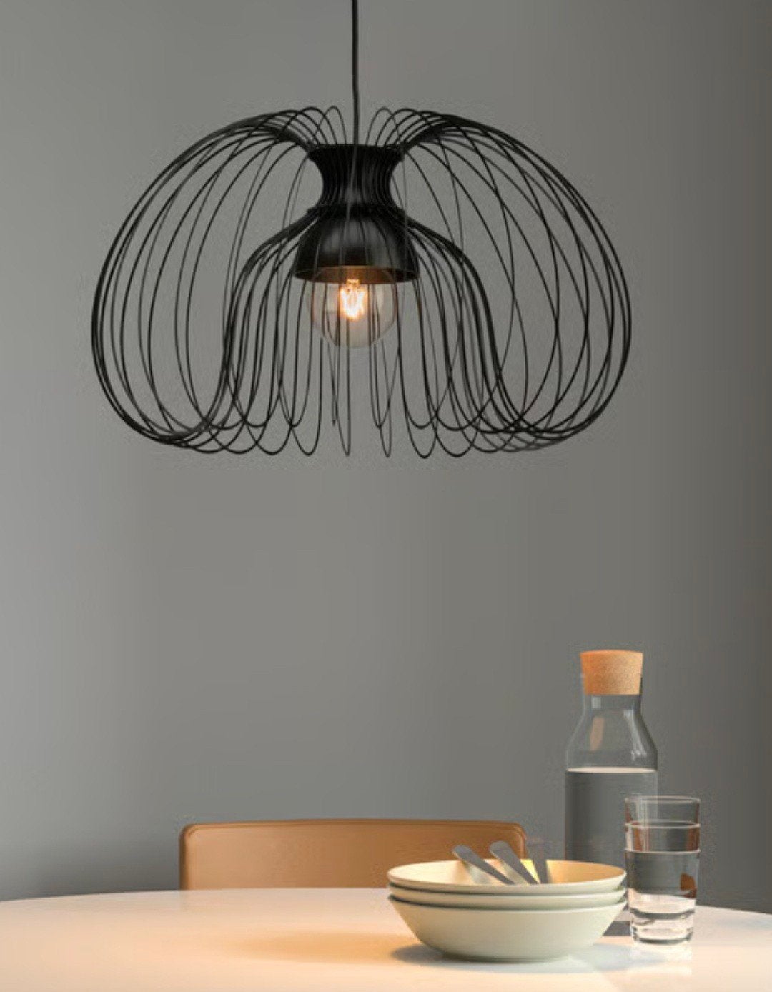 ikea lamp woonkamer, Huis en Inrichting, Lampen | Hanglampen, Ophalen, Gebruikt