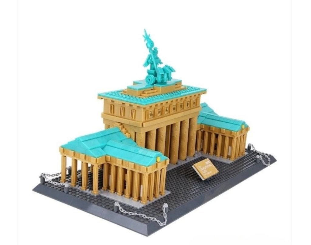 Bouwstenen wange brandenburger tor duitsland, Ophalen of Verzenden