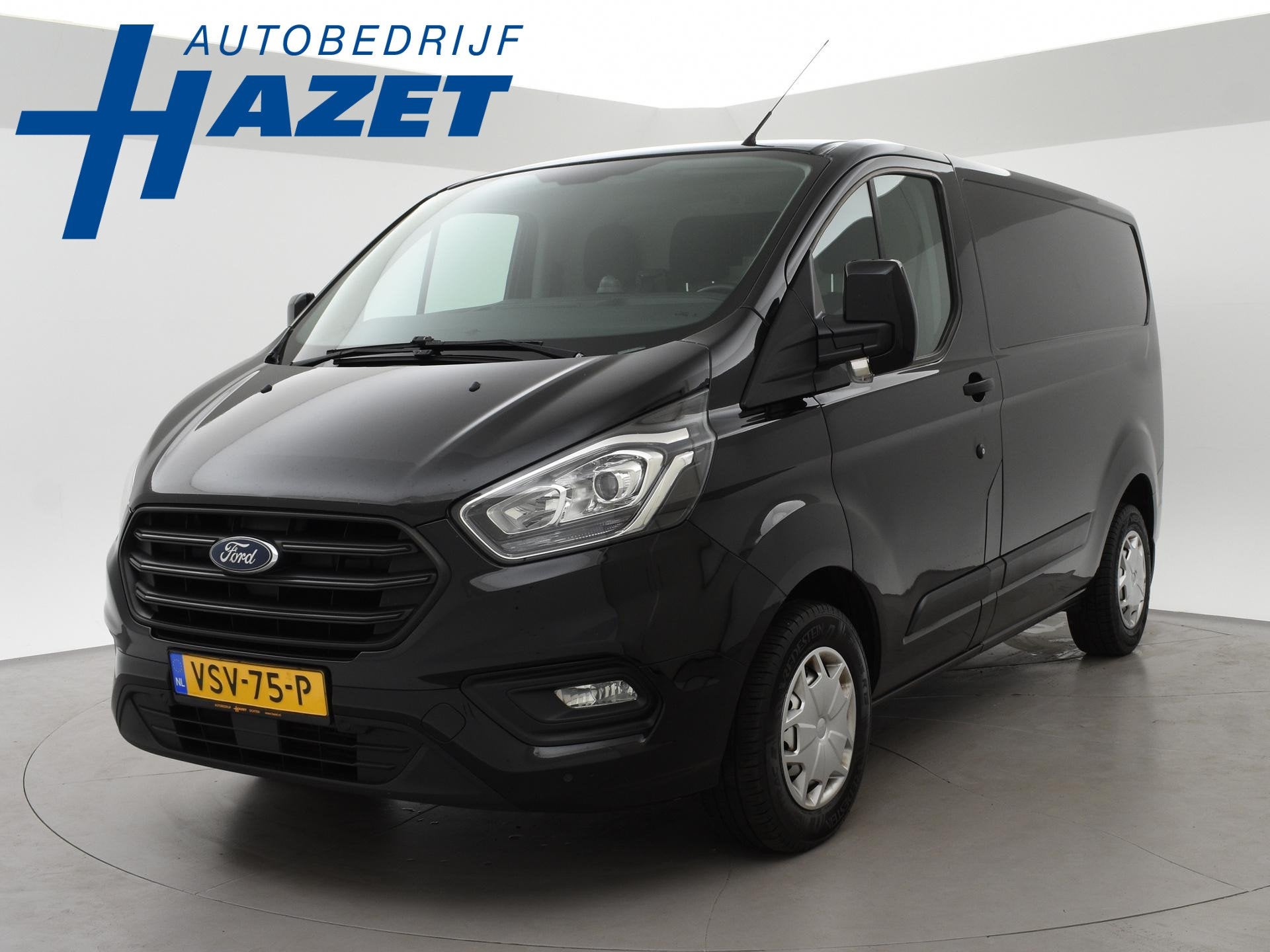 Ford Transit Custom 280 2.0 TDCI 125 PK 3-ZIT EURO6 LIMITED, Auto's, Voorwielaandrijving, Stof, Gebruikt, Euro 6