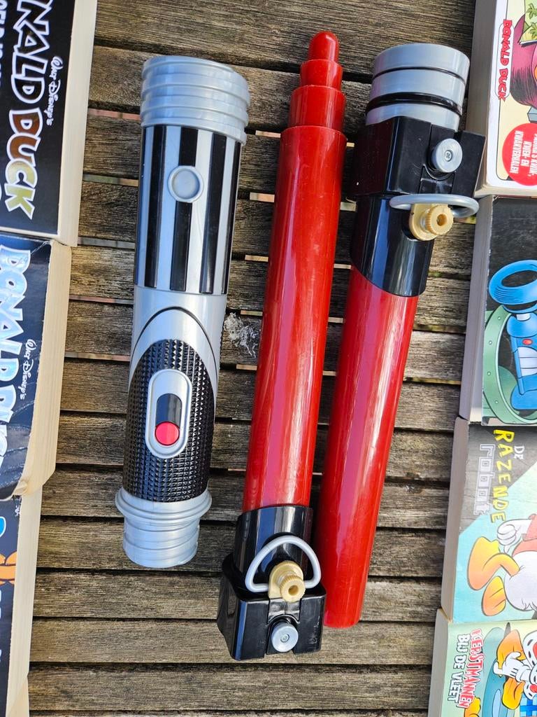 starwars lightsaber met geluid en licht uitschuifbaar, Verzenden