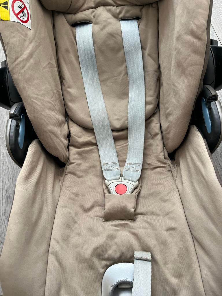 Cybex Cloud kinderzitje met Cybex Base Q-Fix onderstel, Overige merken, Gebruikt, Slaapstand, Ophalen of Verzenden