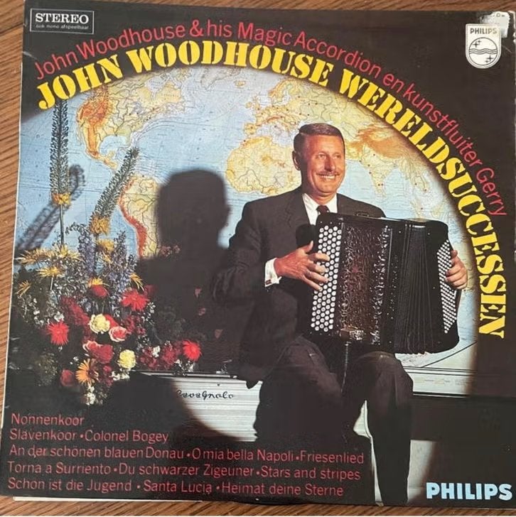 5. LP John Woodhouse Wereldsuccessen, Cd's en Dvd's, Ophalen of Verzenden, Gebruikt, 12 inch, Wereldmuziek