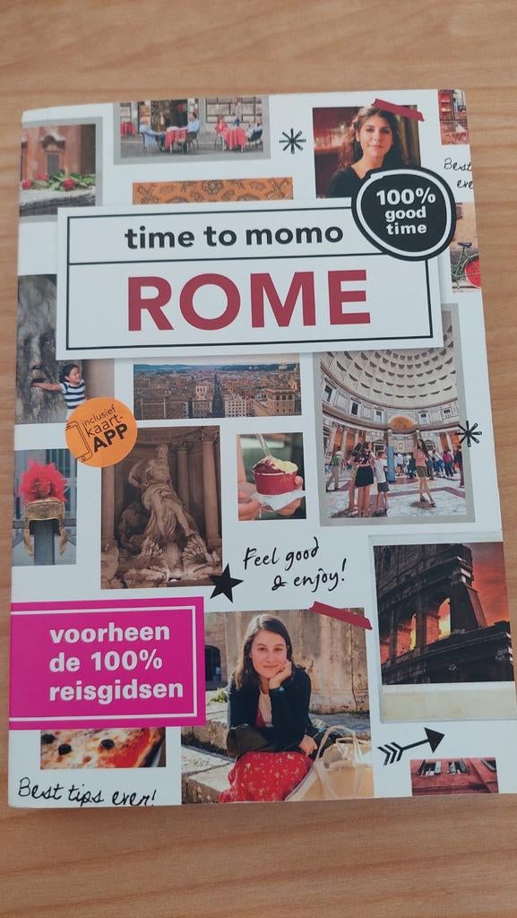 Time to Momo Rome Reisgids - Ontdek Rome met Kaart App, Boeken, Overige merken, Europa, Ophalen of Verzenden, Zo goed als nieuw