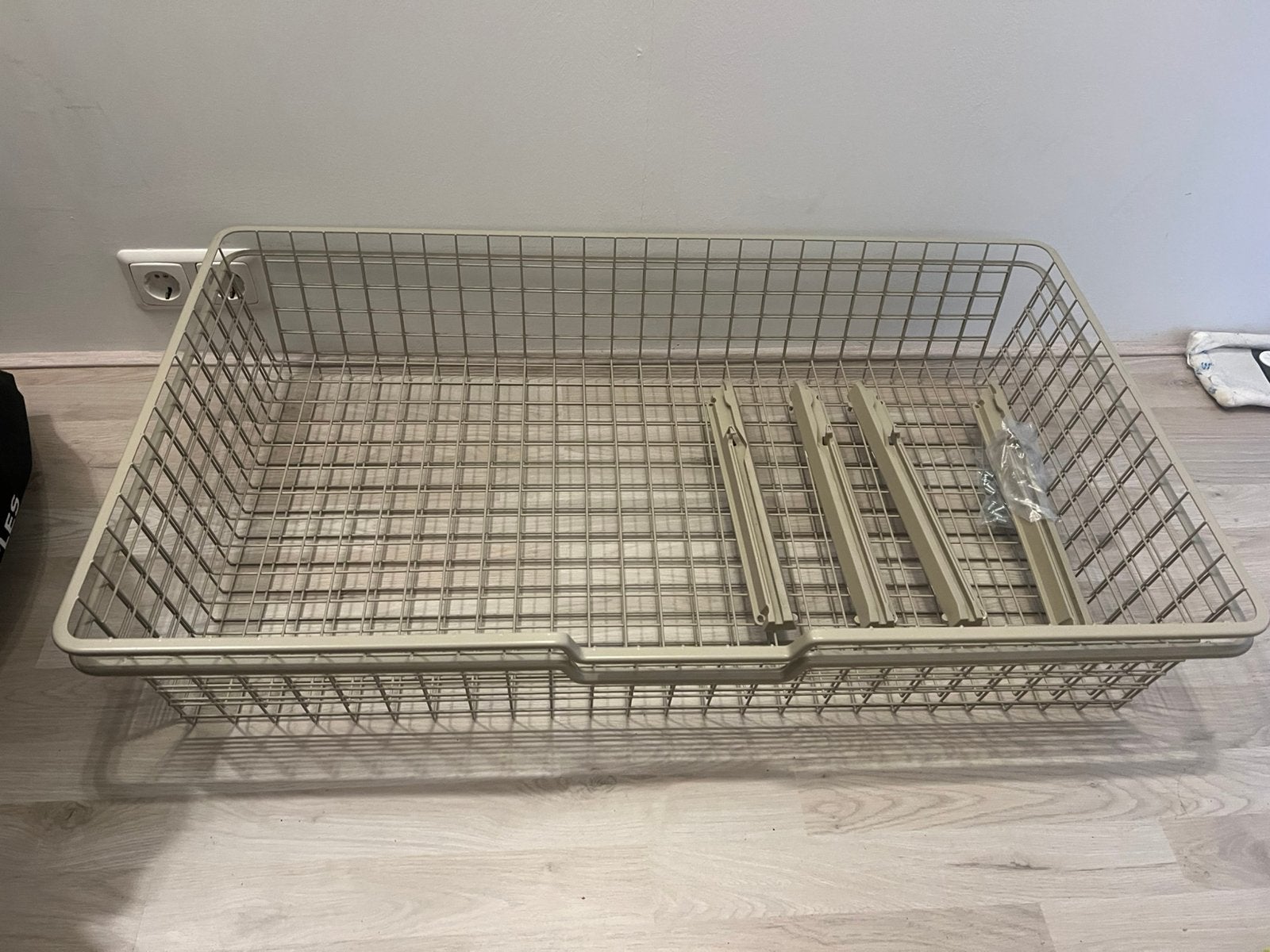 ikea draadmand lade kast 2 stuks, Ophalen, Gebruikt, 50 tot 100 cm, Minder dan 100 cm