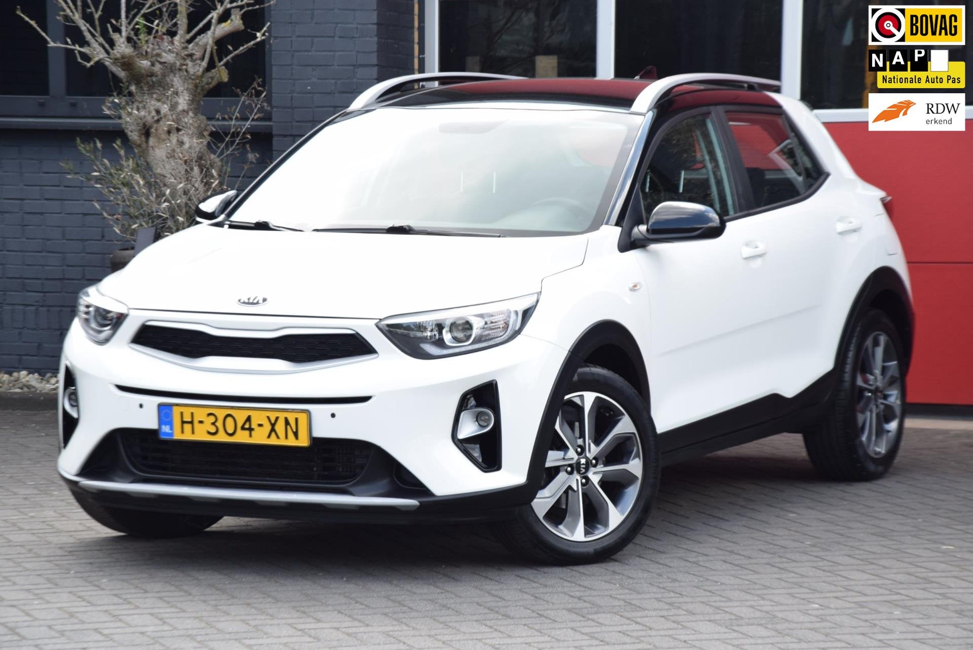 Kia Stonic 1.0 T-GDi DynamicLine 2020 Navi carplay Camera, Auto's, Voorwielaandrijving, Dealer onderhouden, 100 pk, 49 €/maand