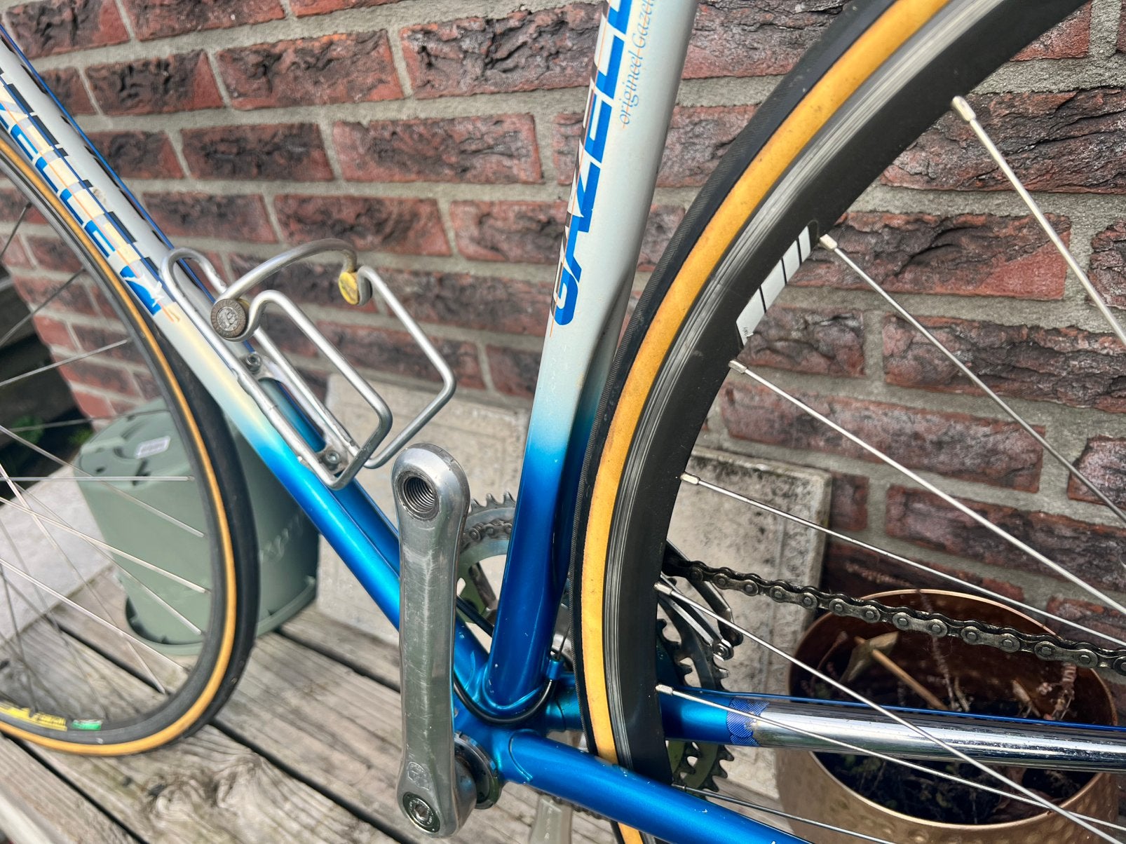 Gazelle Champion mondial AA Super mono, Fietsen en Brommers, Ophalen, 28 inch, Gebruikt, 57 tot 61 cm