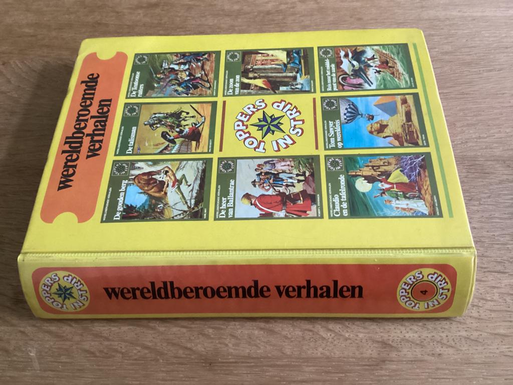 Toppers in Strip: deel 4 Wereldberoemde Verhalen, Eén stripboek, Ophalen of Verzenden, Zo goed als nieuw