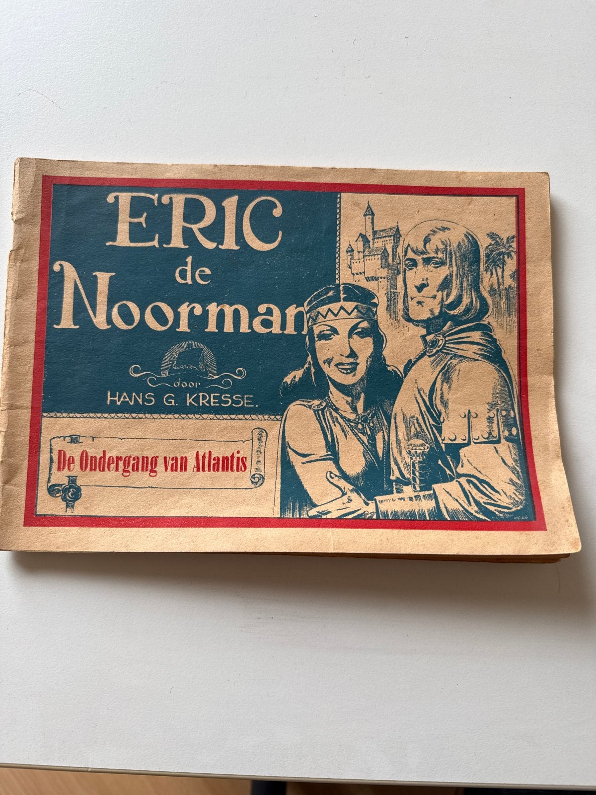 Eric de Noorman - De Ondergang van Atlantis (Hans G. Kresse), Eén stripboek, Ophalen of Verzenden, Gelezen
