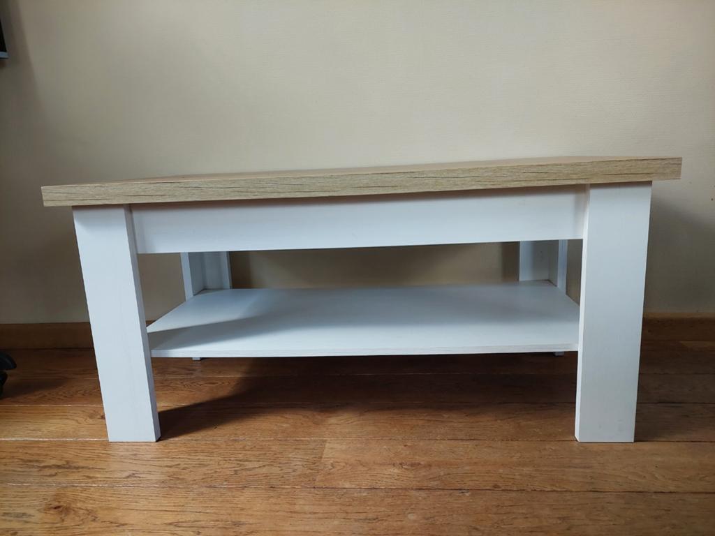 Markskel salontafel (Jysk), Ophalen, Gebruikt, 100 tot 150 cm, 50 tot 100 cm