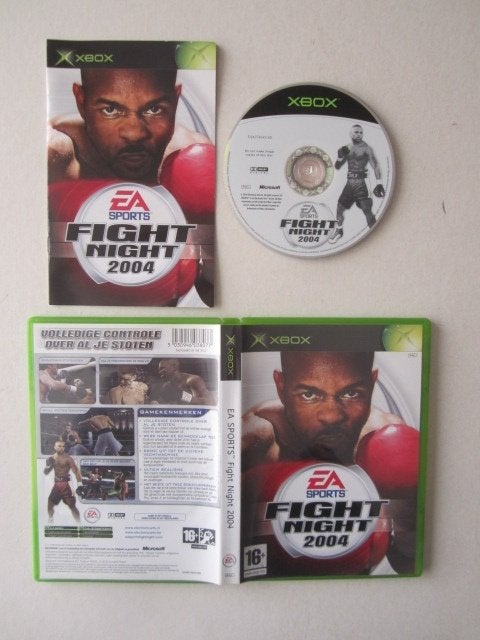 Fight Night Xbox, Spelcomputers en Games, Games | Xbox Original, Vechten, Ophalen of Verzenden, Vanaf 16 jaar, 2 spelers
