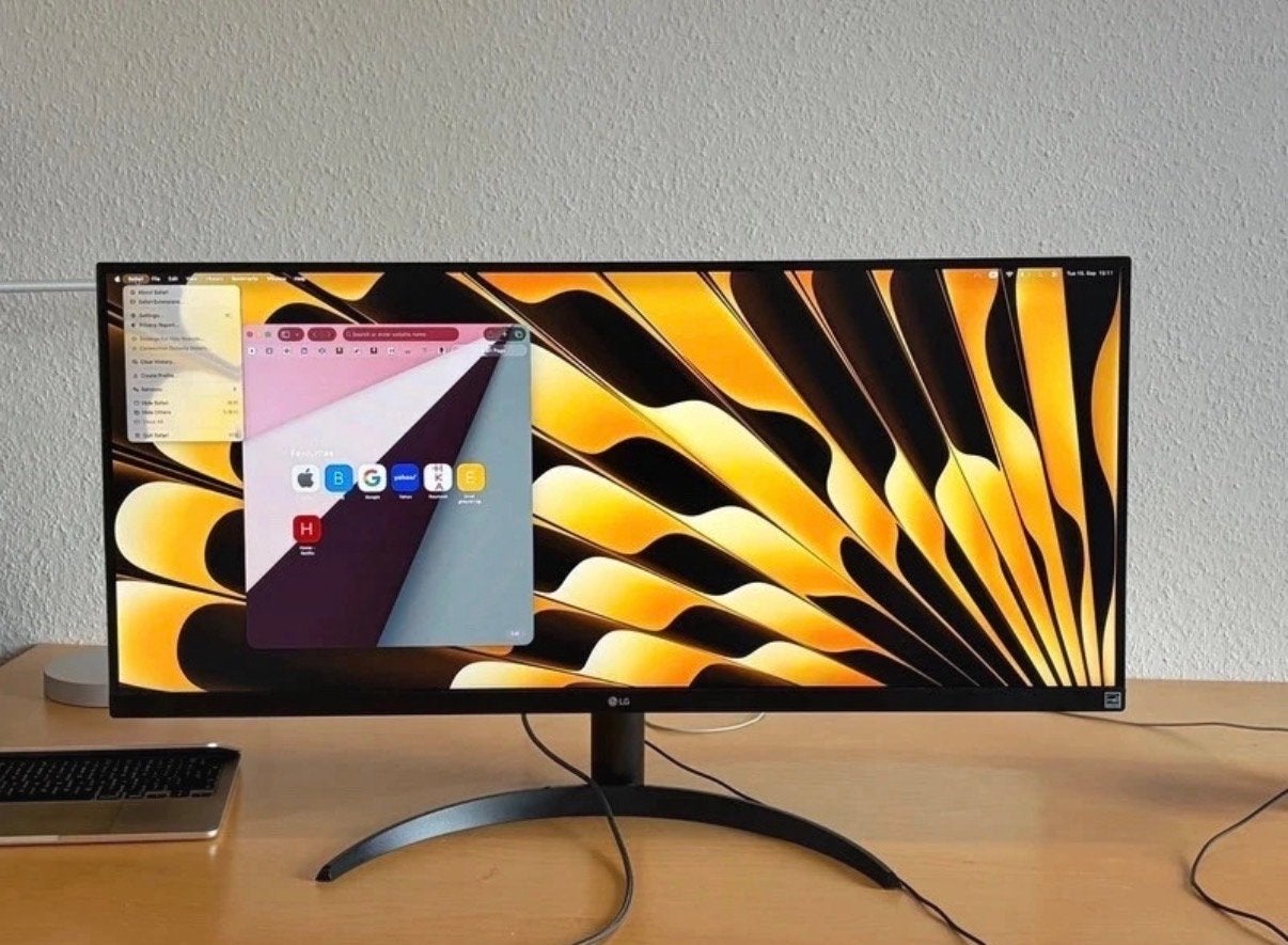 LG 34WQ500-B 34 inch UltraWide Full HD IPS Monitor, Gaming, HDMI, IPS, Full HD