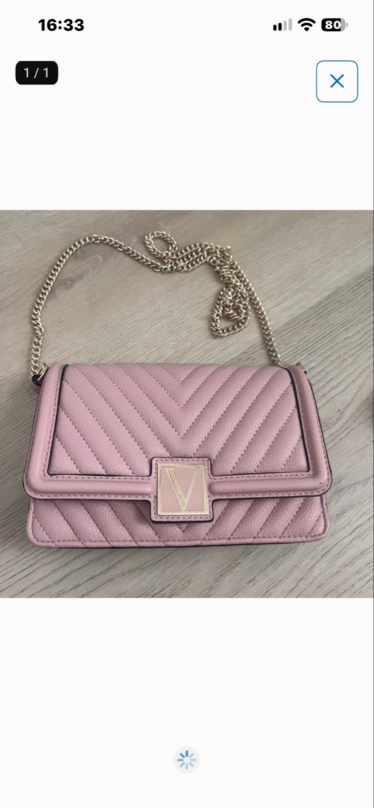 Victoria's Secret kleine crossbody tas roze, Ophalen of Verzenden, Gebruikt, Roze, Schoudertasje