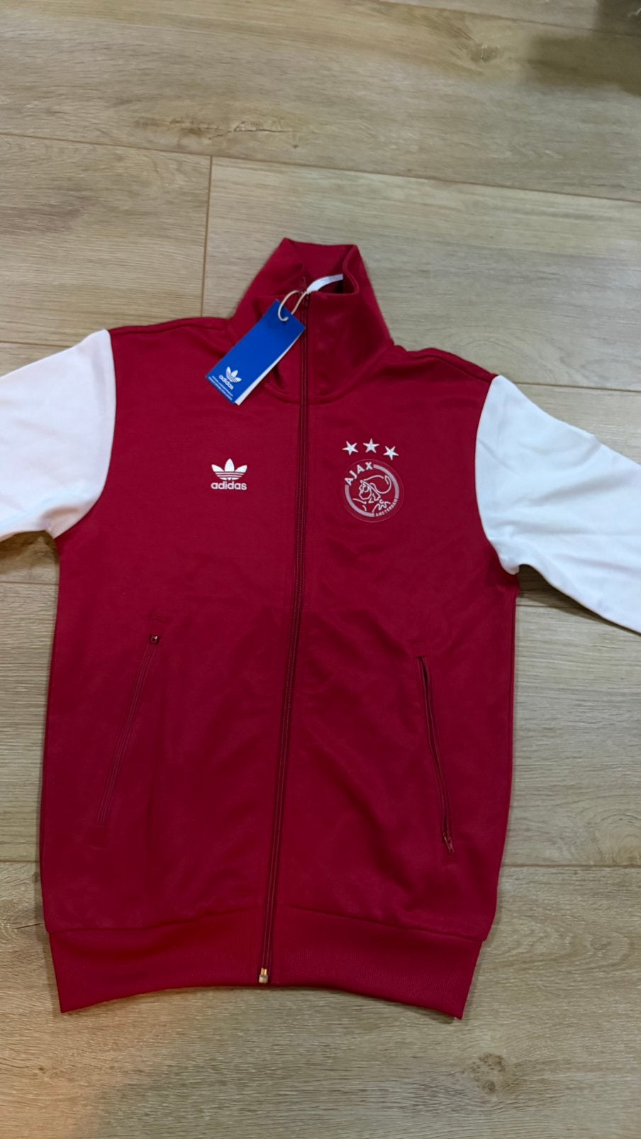 Ajax Jack / Vest, Blauw, Nieuw, Ophalen of Verzenden, Voetbal