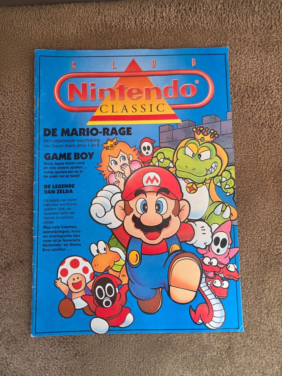 Nintendo Classic Club Magazine - Mario, Zelda, Game Boy, Ophalen of Verzenden, Gebruikt, Overige genres