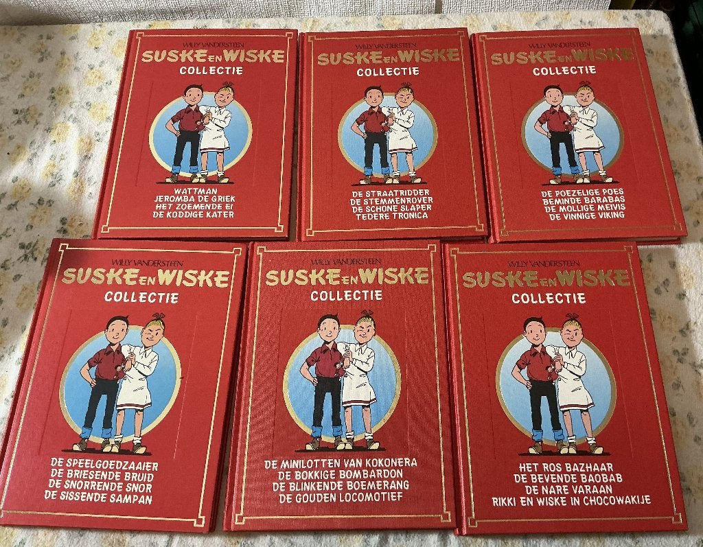 Suske & Wiske boeken, Willie Vandersteen, Ophalen of Verzenden, Zo goed als nieuw, Meerdere stripboeken