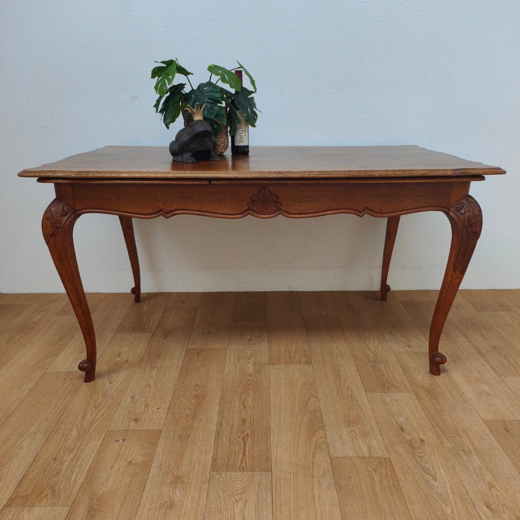 Landelijke boeren eettafel eetkamertafel tafel Verlengbaar 1, Huis en Inrichting, Valkenswaard, Gebruikt, Info@flashbackfurniture.nl