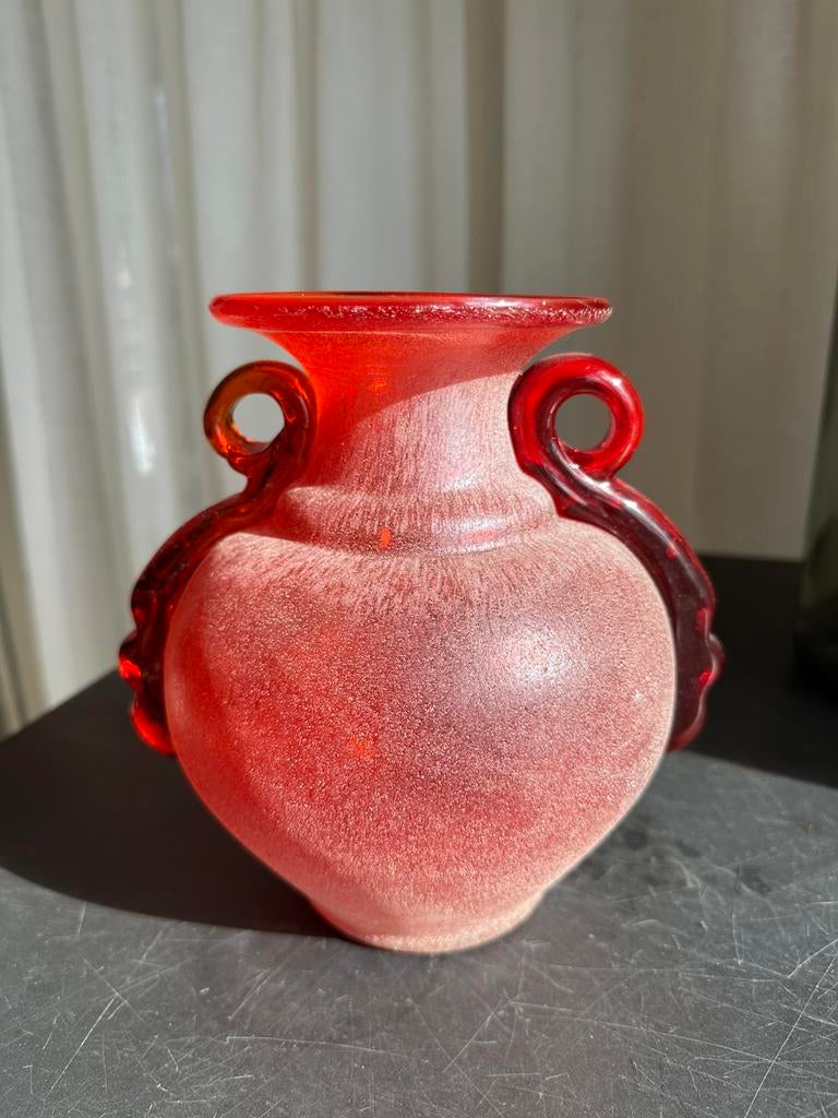 Vaas van scavo Murano, Ophalen