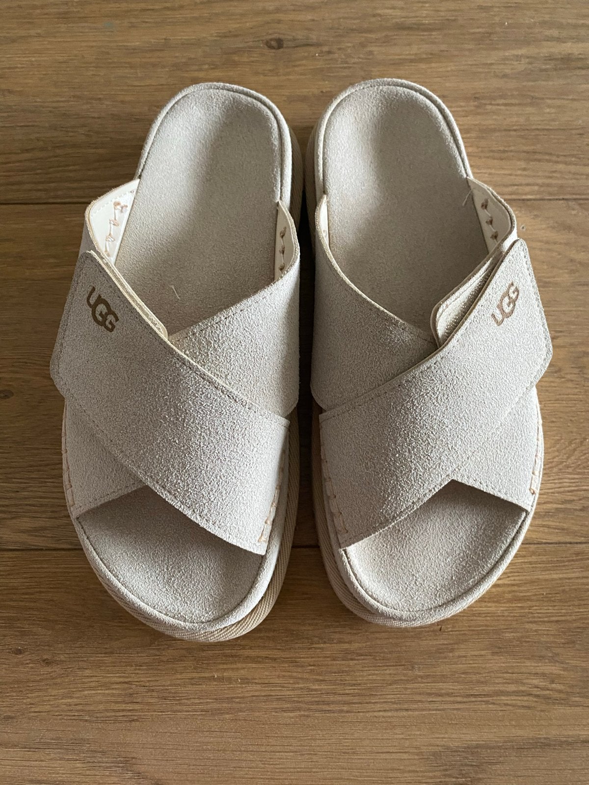 UGG sandalen maat 40 -, Ophalen of Verzenden, Nieuw, Beige, Sandalen of Muiltjes