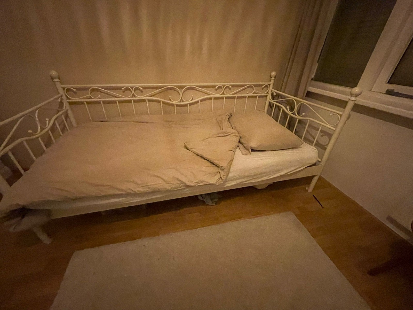 1 persoons bed, Ophalen, 90 cm, Eenpersoons, Zo goed als nieuw