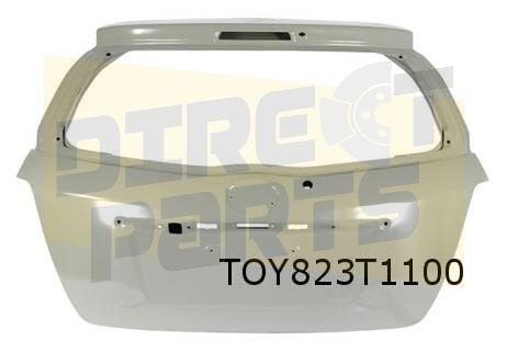 Toyota Yaris achterklep (8/11-4/17) (te spuiten) Origineel!, -, Nieuw, Ophalen of Verzenden, Toyota