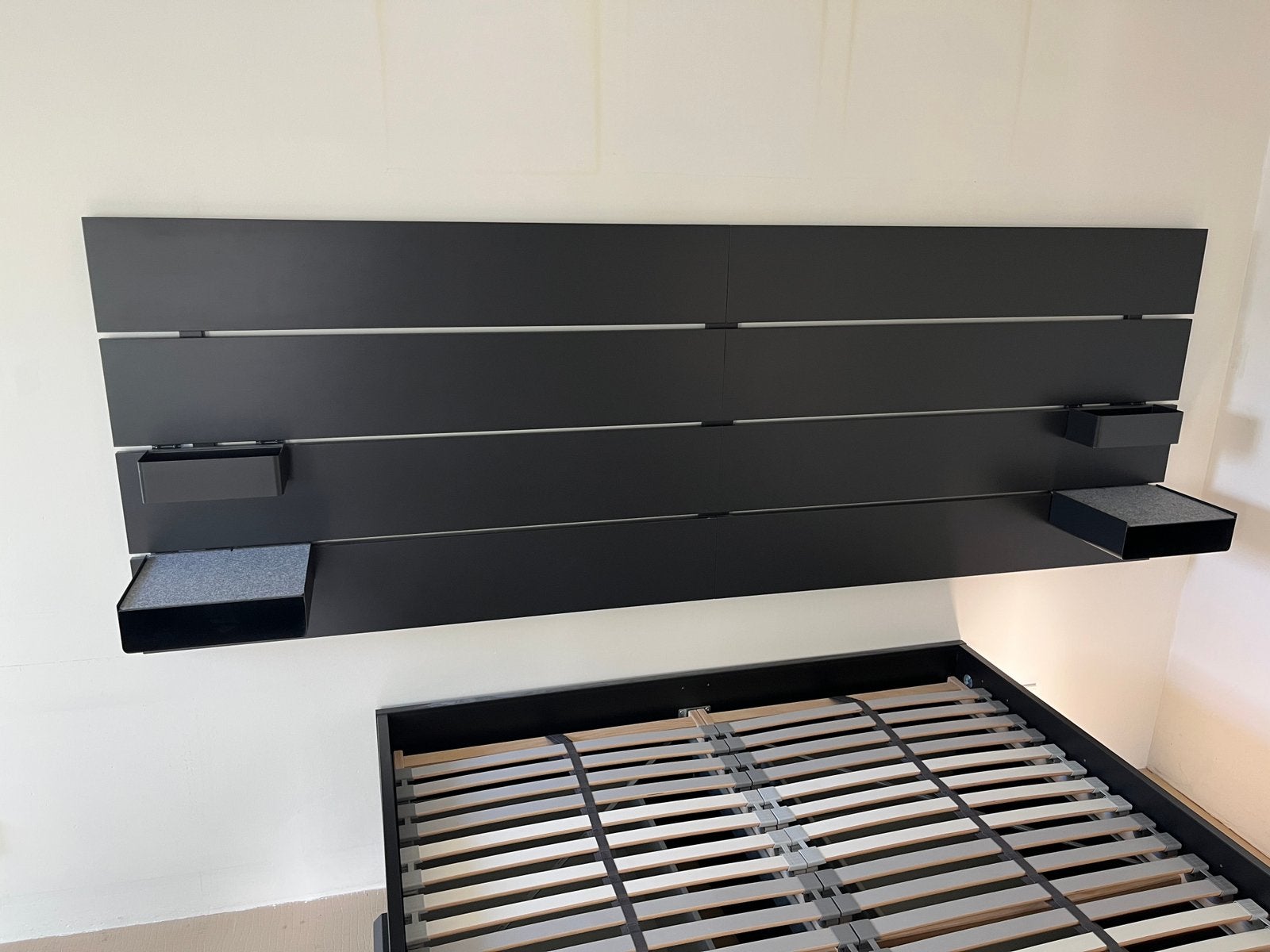 Ikea nordli headboard, Huis en Inrichting, Slaapkamer | Bedden, Zo goed als nieuw, Tweepersoons, Overige maten, Overige maten