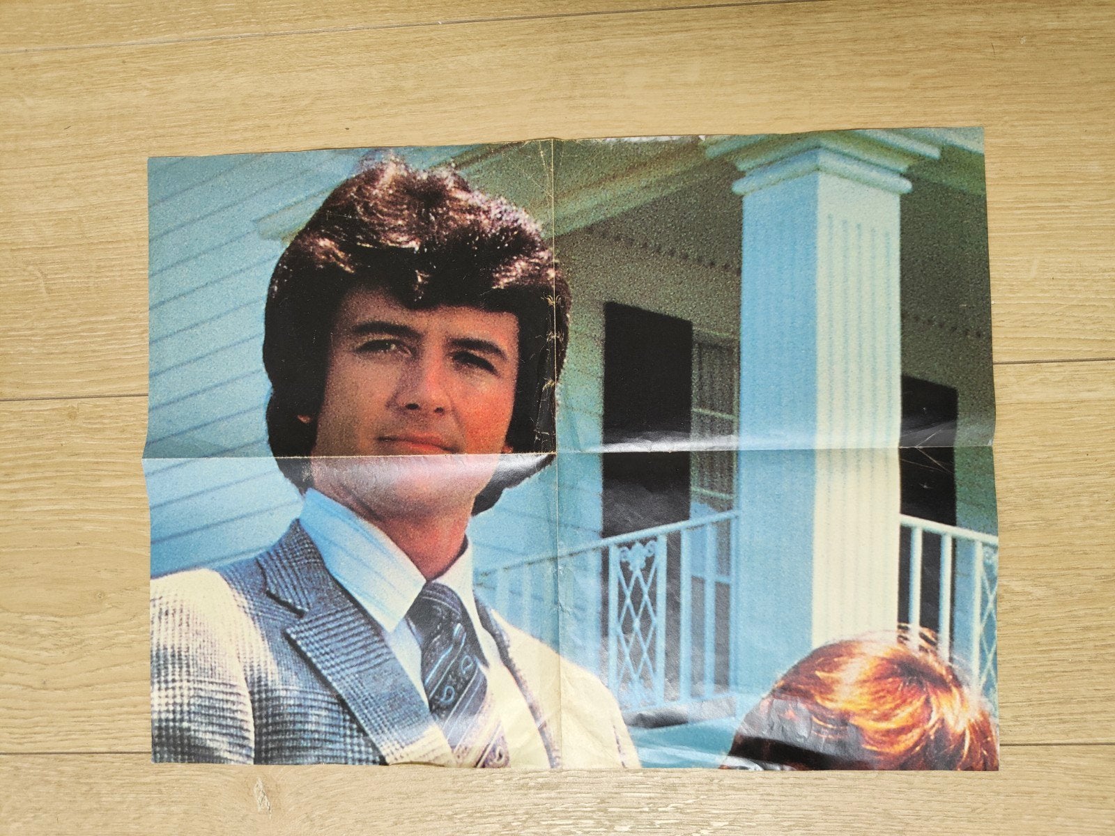 Super Poster Patrick Duffy uit de PopRocky ., Verzamelen, Deurposter of groter, Rechthoekig Liggend, Ophalen of Verzenden, Zo goed als nieuw