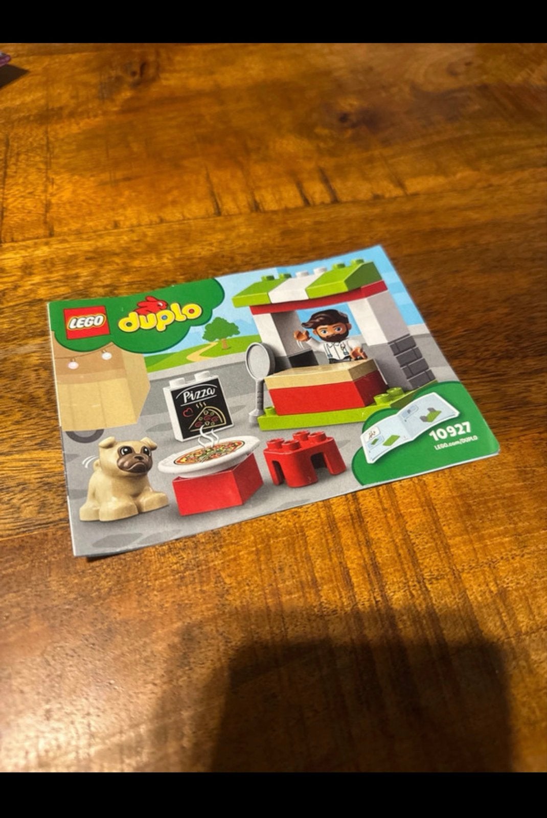 LEGO Duplo Pizzakraam (10927) - Complete set