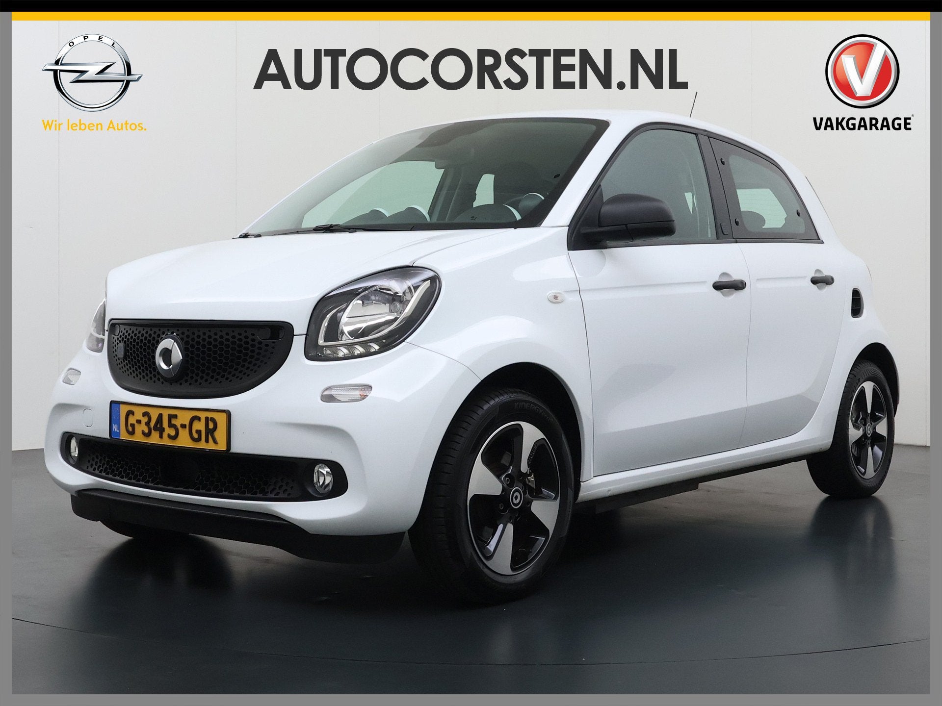 Smart Forfour EQ Electric AUT. 2/3 Leer SOH 91% Ecc Bluetoot, Auto's, Smart, Automaat, Achterwielaandrijving, Gebruikt, 43 €/maand