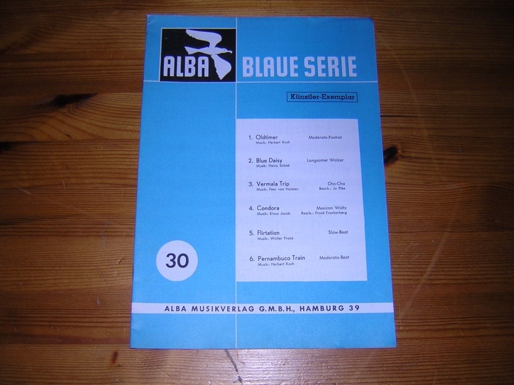 Alba blaue serie - nr. 30, Muziek en Instrumenten, Bladmuziek, Klarinet, Gebruikt, Ophalen of Verzenden, Artiest of Componist