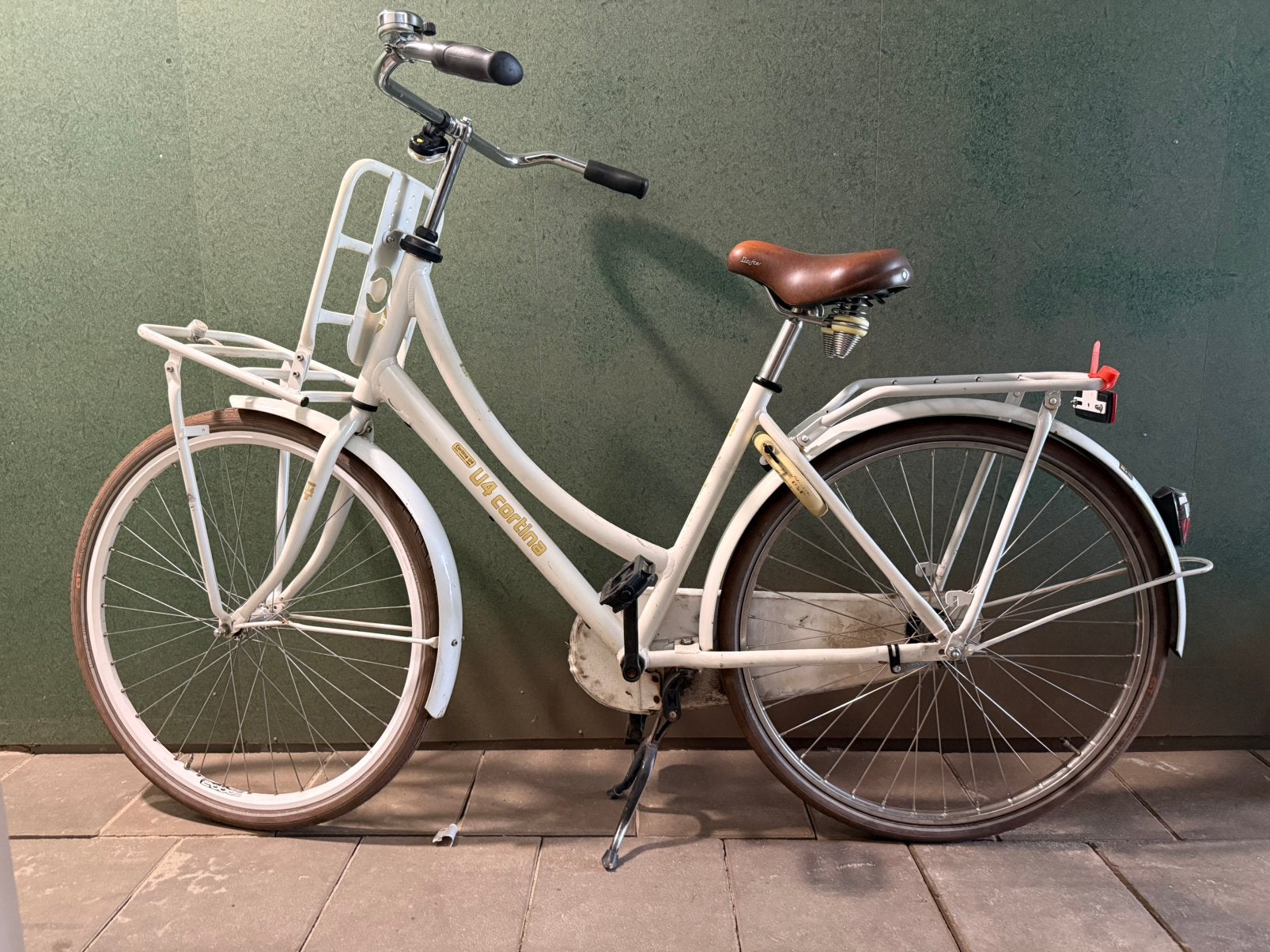 Cortina damesfiets, Ophalen, Gebruikt