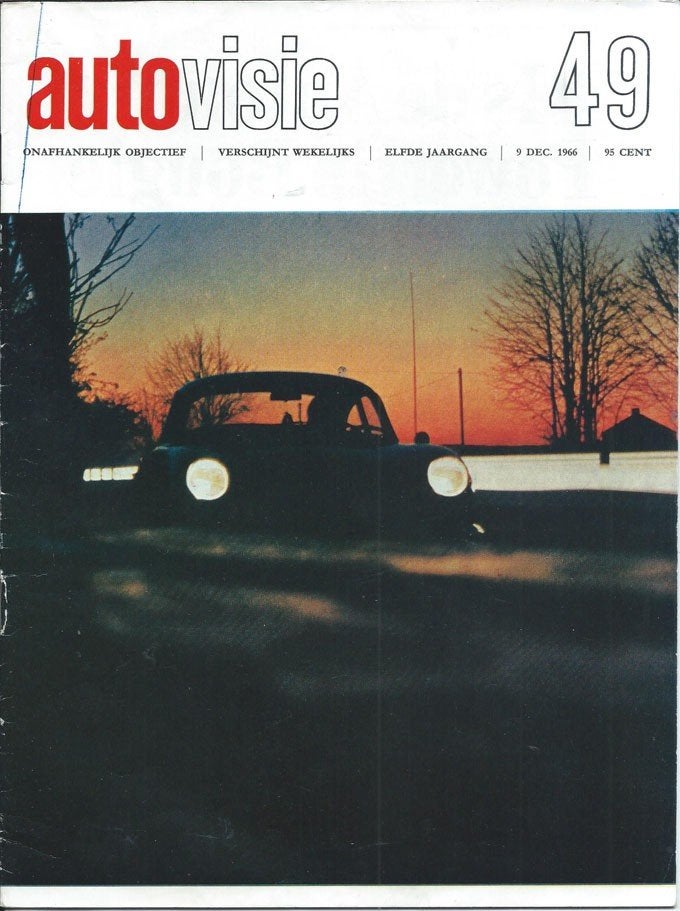 Autovisie 49 1966 : Fiat 850 Idromatic Ghia Vanessa - 131, Ophalen of Verzenden, Gelezen, Algemeen