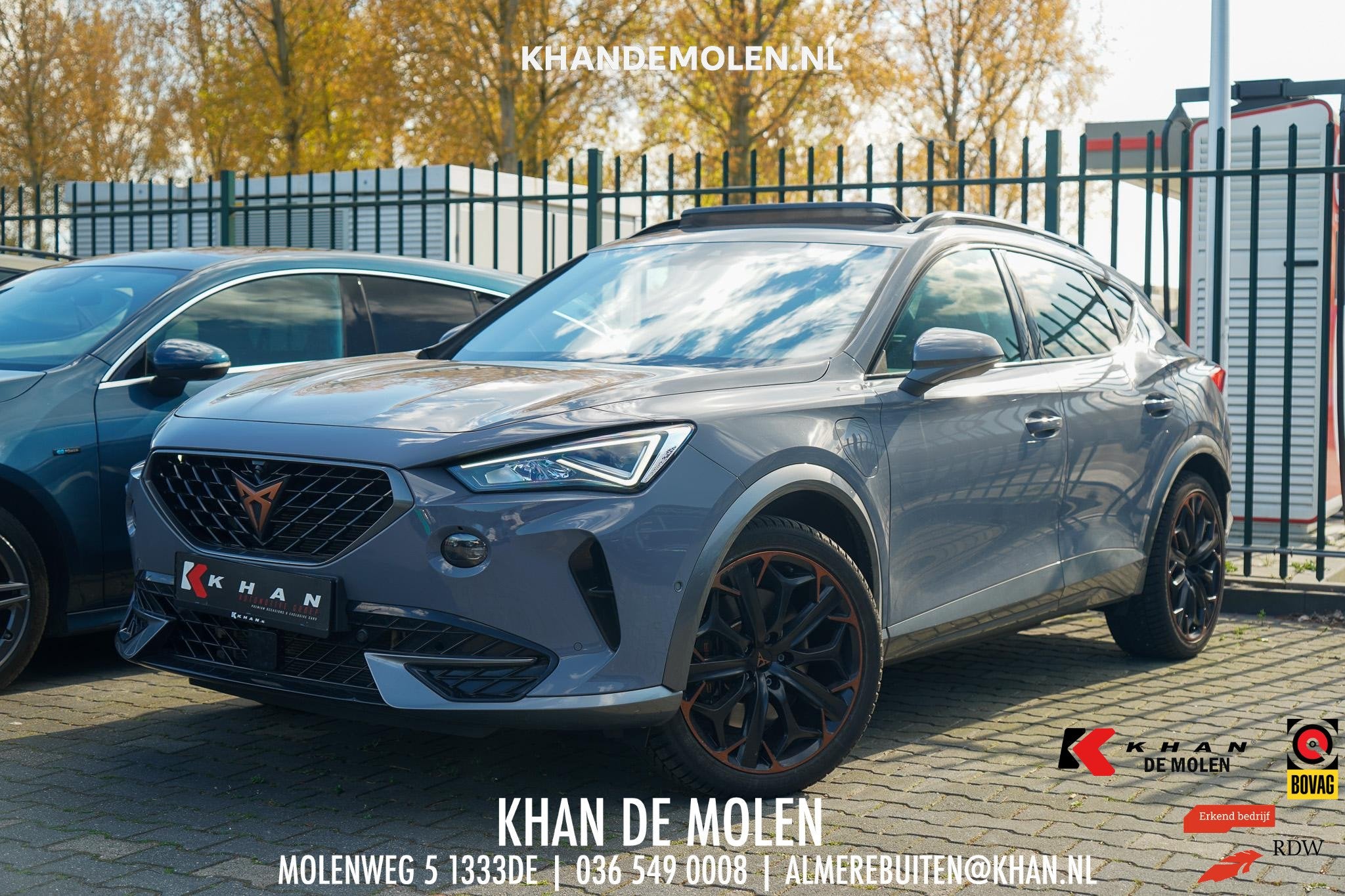 CUPRA Formentor 1.4 e-Hybrid VZ Performance Pano|360º|Memor, Auto's, Stof, Gebruikt, Euro 6, 4 cilinders