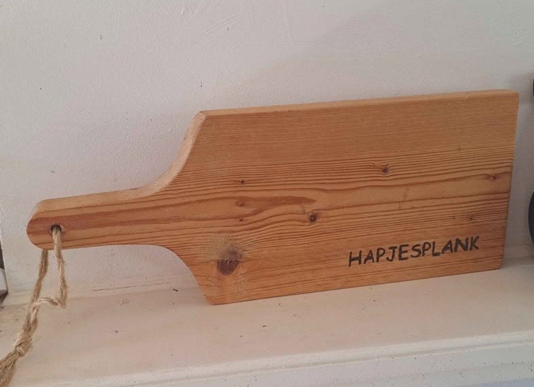 hapjesplank, Huis en Inrichting, Ophalen of Verzenden, Zo goed als nieuw