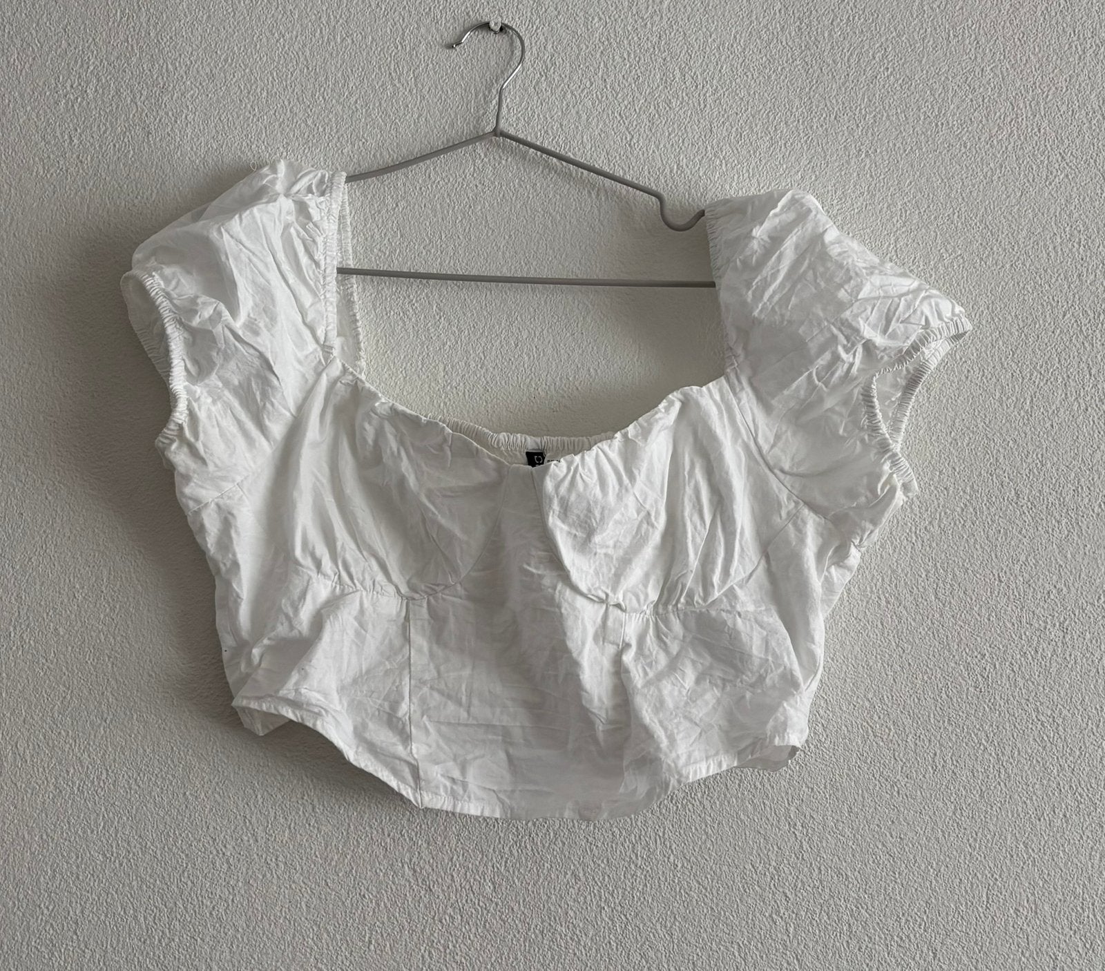 Crop top korset, Verzenden, Zo goed als nieuw, Maat 42/44 (L), Korte mouw