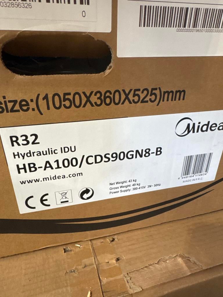 Midea Warmtepomp - All-electric/Hybride - Nieuw!, Ophalen, Nieuw