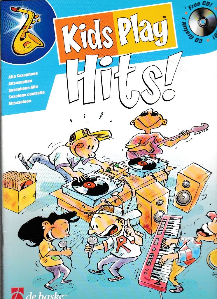 Kids play hits Alto Sax ( 9969 ), Muziek en Instrumenten, Bladmuziek, Gebruikt, Saxofoon, Ophalen of Verzenden, Artiest of Componist