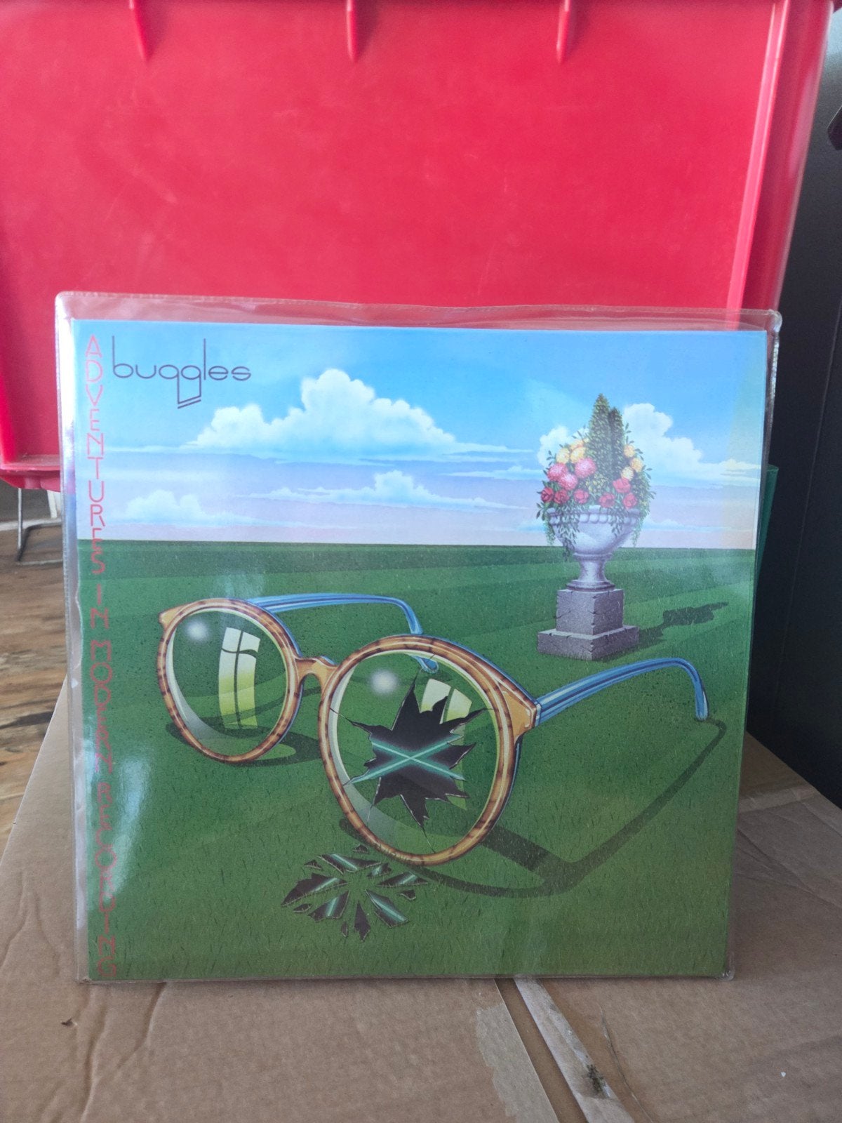 The Buggles - Adventures In Modern Recording LP, LP, Gebruikt, Pop, Ophalen of Verzenden