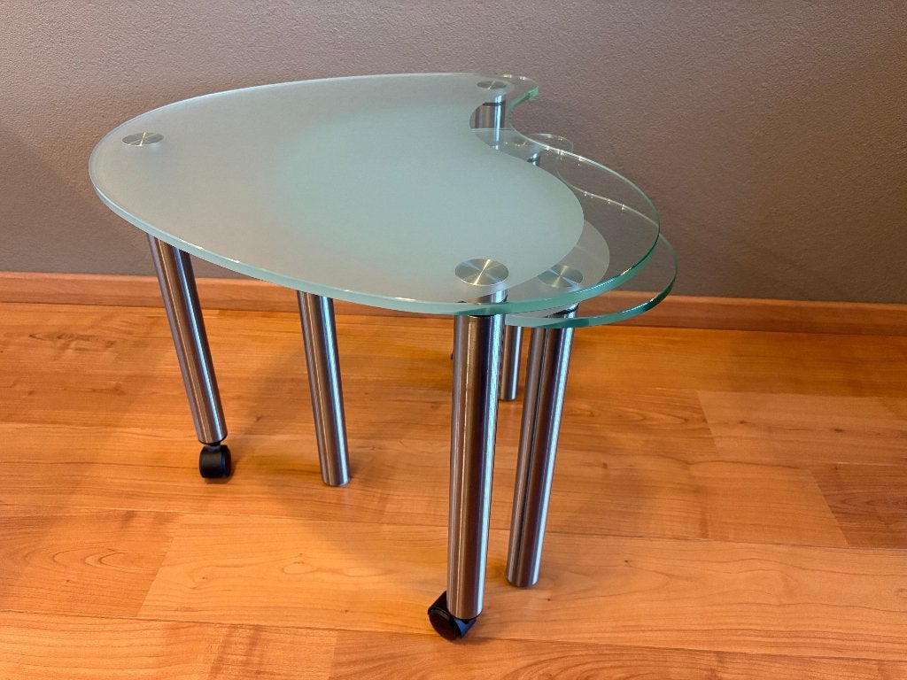 Bijzettafel, Minder dan 55 cm, Overige vormen, Ophalen, 45 tot 60 cm