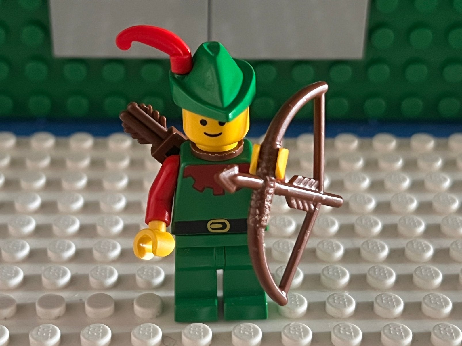 Lego castle forestman 284 minifiguur, Ophalen of Verzenden, Zo goed als nieuw