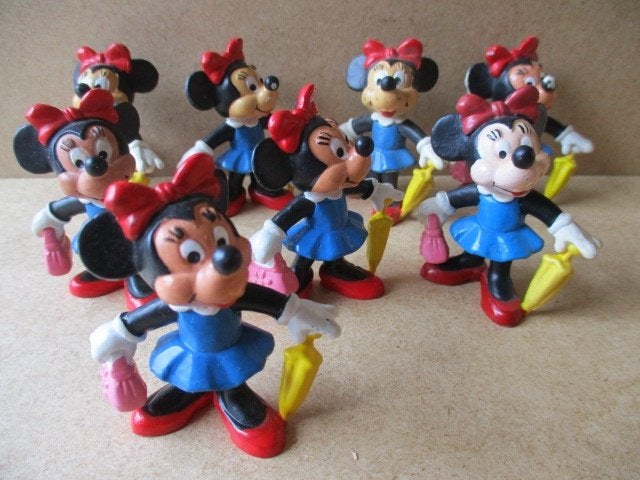 adv9851 minnie mouse poppetje 1, Verzamelen, Disney, Ophalen, Overige figuren, Gebruikt, Beeldje of Figuurtje